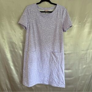 Persifor Women's Sheath Dress Size XL Purple Pullover Stretch Mini